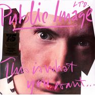 Front View : Public Image Ltd. - THIS IS WHAT YOU WANT... THIS IS WHAT YOU GET (CLOUDY TRANSLUCENT VINYL) (ELEKTRA 75) (INDIES) - 81227811433
