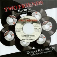 Front View : Dennis Brown - NO MORE WALLS (7 INCH) - Two Friends Records / 7tf004