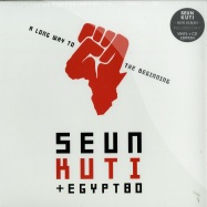 Front View : Seun Kuti - A LONG WAY TO THE BEGINNING (LP+CD) - Because / BEC5161756