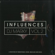 Front View : Various Artists - DJ MARKY: INFLUENCES VOL. 2 (2X12 LP) - BBE / bbe361clp