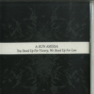 Front View : A-Sun Amissa - YOU STOOD UP FOR VICTORY, WE STOOD UP FOR LESS (CD) - Gizeh Records / GZH075DP