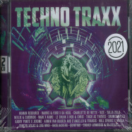 Front View : Various Artists - TECHNO TRAXX 2021 (2XCD) - Zyx / ZYX83042-2