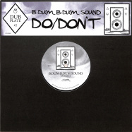 Front View : Bdum Bdum Sound - DUBPLATE #2: DO/DONT (10 INCH) - Mysticisms / MYD 002