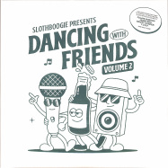 Front View : Various Artists - DANCING WITH FRIENDS VOL.2 (2X12 INCH, TRANSPARENT & CREAM SPLATTER EFFECT VINYL,GATEFOLD) - Slothboogie Recordings Ltd / SBLP002