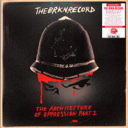 Front View : The Brkn Record - THE ARCHITECTURE OF OPPRESSION PART 1 (LTD RED SPLATTER LP) - Mr. Bongo / MRBLP240RS
