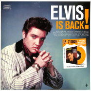 Front View : Elvis Presley - ELVIS IS BACK! (LP + ORANGE 7 INCH) - Glamourama / 660160 / 10551267