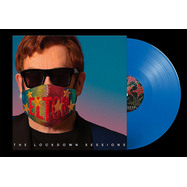 Front View : Elton John - THE LOCKDOWN SESSIONS (LTD BLUE 2LP) - Emi / 3889384