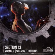 Front View : Section 63 - VOYAGER / STRANGE THOUGHTS (BLUE 180G VINYL) - Insomnius Music / INMS009