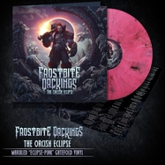 Front View : Frostbite Orckings - THE ORCISH ECLIPSE (MARBLED PINK VINYL) (LP) - Metalverse / 2961856MVE