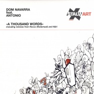 Front View : Dom Navarra ft. Antonio - A THOUSAND WORDS - Stalwart / STAL007