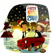 Front View : Various - HAPPY NEW YEAR 2008 (7inch) - Elefant Records / ER-258