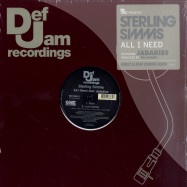 Front View : Sterling Simms - ALL I NEED - Def Jam / b001228611.1