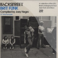 Front View : Joey Negro (Compiled by) - BACKSTREET BRIT FUNK SAMPLER - Z Records / Zedd12121