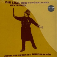 Front View : Die Liga Der Gewoehnlichen Gentlemen - JEDER AUF ERDEN IST WUNDERSCHOEN (LP + CD) - Tapete Records / TR242
