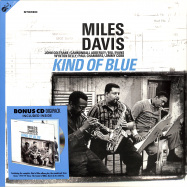 Front View : Miles Davis - KIND OF BLUE (+ BONUS CD) - Groove Replica / 77012 / 9655995