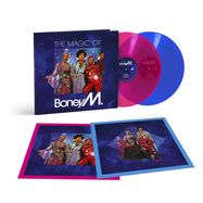 Front View : Boney M. - THE MAGIC OF BONEY M. (MAGENTA & BLUE 2LP) - Sony Music / 19439934431