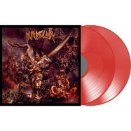 Front View : Krisiun - FORGED IN FURY (2LP / RED VINYL) (2LP) - Listenable Records / 1084674LIR