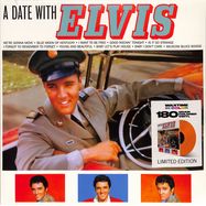Front View : Elvis Presley - A DATE WITH ELVIS (coloured LP) - Waxtime In Color / 950703