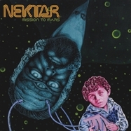 Front View : Nektar - MISSION TO MARS (GREEN BLUE 2026 VINYL) (LP) - DEKO ENTERTAINMENT - CARGO / 00175435