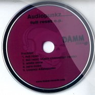 Front View : Audiopunkz - FULL RESET EP + Live Act  (CD) - Damm Records / Damm007cd