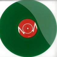 Front View : Microworld - HAPPY MACHINES (GREEN VINYL) - Millions Of Moments / mom008