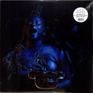 Front View : Lotic - WATER (LTD. 180G MARBLED BLUE DIE-CUT GATEFOLD LP) - Houndstooth / HTH155SE