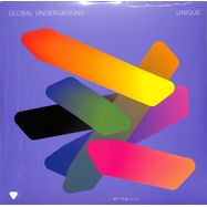 Front View : Various / Global Underground - GLOBAL UNDERGROUND: UNIQUE (coloured 2LP) - Global Underground / 505419766785
