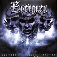 Front View : Evergrey - SOLITUDE, DOMINANCE, TRAGEDY (LP, LTD. GTF. SILVER WHITE MARBLED VINYL) - Afm Records / AFM 64313
