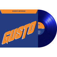 Front View : Gusto - DISCO REVENGE (BLUE TRANSLUCENT VINYL) - Groovin / GR-12124