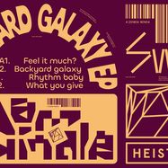 Front View : Dam Swindle - BACKYARD GALAXY EP - Heist Recordings / HEIST096