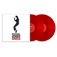 Front View : Michael Jackson - NUMBER ONES (Red 2LP) - Sony Music Catalog / 19958410701