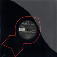 Front View : Thats - A SMART THING TO SAY / FRANK MARTINIQ RMX - Bomb Boutique / bomb001