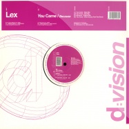 Front View : Lex - YOU CAME/BECAUSE - D Vision / DV475