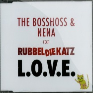 Front View : The Bosshoss & Nena Feat. Rubbel Die Katz - L.O.V.E. (MAXI CD) - Universal / 602527909578