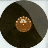 Front View : Sir Own - HOOKED (KON REMIX) (MARBLED VINYL) - Gold Finger / gf001