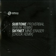Front View : Subtone / Skynet - PROVERBIAL / MIND ERASER (BREAK / CHOOK REMIXES) - Full Force / FF28