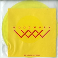 Front View : DJ Woody - FLEXICUTS 2 (YELLOW 7 INCH FLEXDISC) - Woodwurk / wwfd002