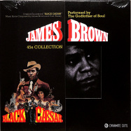 Front View : James Brown - BLACK CAESAR O.S.T. (2X7 INCH) - Dynamite Cuts  / DYNAM7085/86