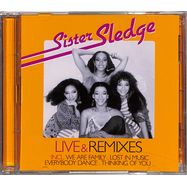 Front View : Sister Sledge - SISTER SLEDGE LIVE & REMIXES (2CD) - Zyx Music / ZYX 21218-2