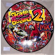 Front View : Various Artists - SKATE BOARD 2 MIX (PICTURE DISC) - Blanco Y Negro / MXLP263-R
