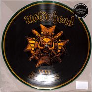 Front View : Motrhead - BAD MAGIC (LTD.EDITION) (LP) (PICTURE DISC-GREEN EDITION) - Silver Lining / 9029698604