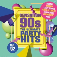 Front View : Various - SENSATION 90S VOL.2-THE ULTIMATE PARTY HITS (2CD) - Pink Revolver / 26424402