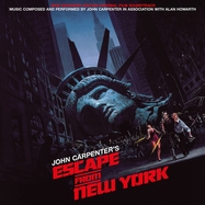 Front View : OST-Original Soundtrack - ESCAPE FROM NEW YORK (GTF TRANSPARENT BLUE 2LP) - Silva Screen / 1014406SC