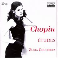 Front View : Zlata Chochieva - CHOPIN ETUDES (2LP) - Piano Classics / 2910291PCL