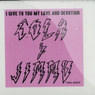 Front View : Cola & Jimmu ( Nicole Willis & Jimi Tenor) - I GIVE YOU MY LOVE AND DEVOTION (CD) - Herakles Records / HRKL-003CD