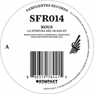 Front View : Rous - LA PARPURA DEL OCASO - Sanfuentes Records / SFR014