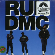 Front View : Run DMC - TOUGHER THAN LEATHER (BLUE LP) - Get On Down / GET51320LP