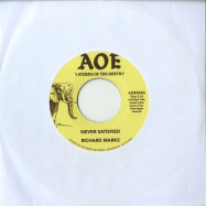 Front View : Richard Marks - NEVER SATISFIED (7 INCH) - Athens of the North  / AOE034