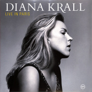 Front View : Diana Krall - LIVE IN PARIS (BACK TO BLACK) (2LP) - Verve / 4737695