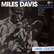 Front View : Miles Davis - KIND OF BLUE (COLOURED LP) - Pipe Dublin / PD002